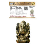 Load image into Gallery viewer, Pyrite Stone Ganesha Murti / Idol