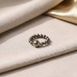 Load image into Gallery viewer, Pyrite Beads Ring