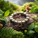 Load image into Gallery viewer, Pyrite Bracelet In Cube Beads Shape