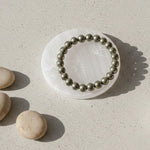 Load image into Gallery viewer, Pyrite Bracelet With Energy Cleanser