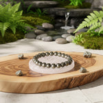 Load image into Gallery viewer, Pyrite Bracelet With Energy Cleanser
