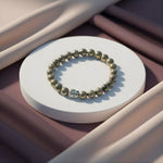 Load image into Gallery viewer, Pyrite Buddha Bracelet