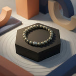 Load image into Gallery viewer, Pyrite Buddha Bracelet