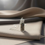 Load image into Gallery viewer, Pyrite Chips Bottle Pendant
