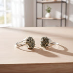 Load image into Gallery viewer, Pyrite Cluster Ring