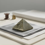 Load image into Gallery viewer, Pyrite Crystal Small Pyramid (30-50 Gm) - Pyrite Crystal.