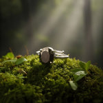 Load image into Gallery viewer, Pyrite Diamond Cut Ring