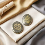 Load image into Gallery viewer, Pyrite Laxmi with Shree Yantra Coin - Pyrite Crystal.