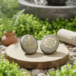 Load image into Gallery viewer, Pyrite Laxmi with Shree Yantra Coin - Pyrite Crystal.