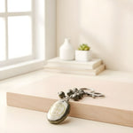Load image into Gallery viewer, Pyrite Money Switch Zibu Key Chain - Pyrite Crystal.