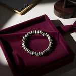 Load image into Gallery viewer, Pyrite Raw Cluster Bracelet