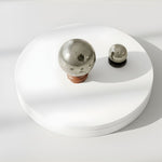Load image into Gallery viewer, Pyrite Sparking Cluster Sphere Ball - Pyrite Crystal.