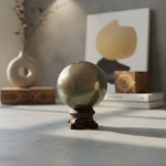 Load image into Gallery viewer, Pyrite Sphere - Pyrite Crystal.