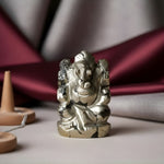 Load image into Gallery viewer, Pyrite Stone Ganesha Murti / Idol - Pyrite Crystal.