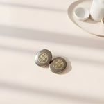 Load image into Gallery viewer, Pyrite Zibu Symbol Money Switch Coin