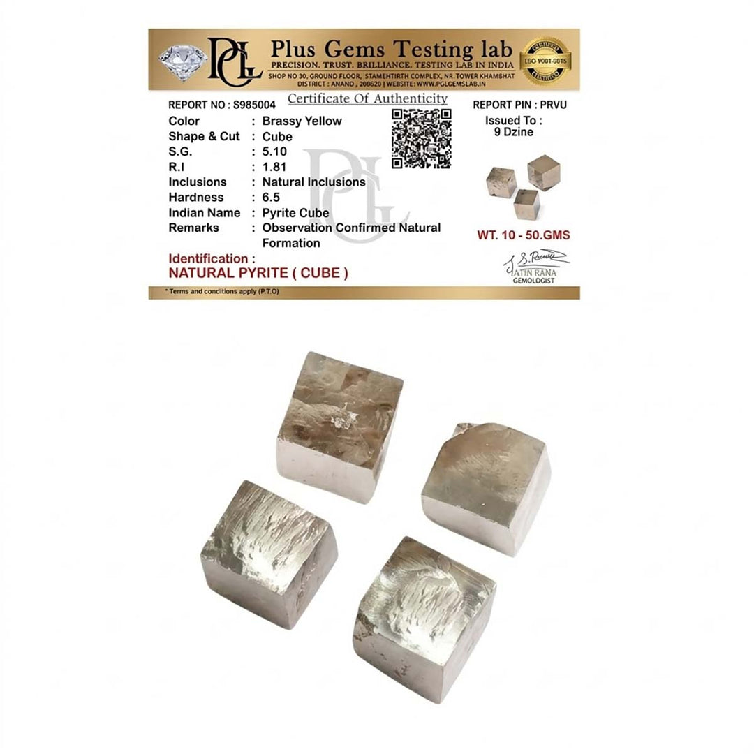 Pyrite Raw Cube
