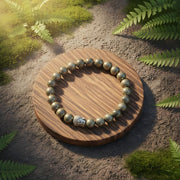 Pyrite Buddha Bracelet