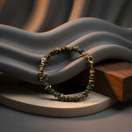 Load image into Gallery viewer, Pyrite Chips Chain Bracelet