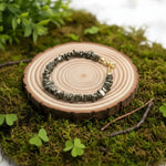 Load image into Gallery viewer, Pyrite Chips Chain Bracelet