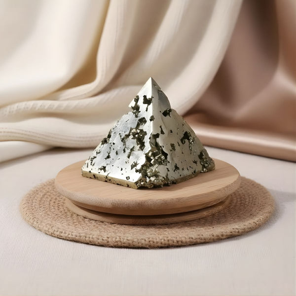 Pyrite Cluster Pyramid -  Pyrite Crystal.