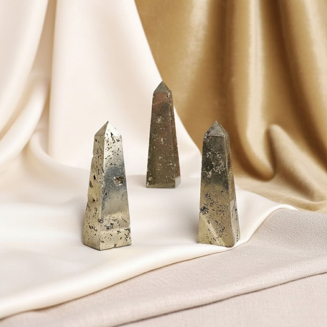 Pyrite Cluster Tower -  Pyrite Crystal.