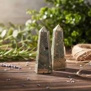 Pyrite Cluster Tower -  Pyrite Crystal.