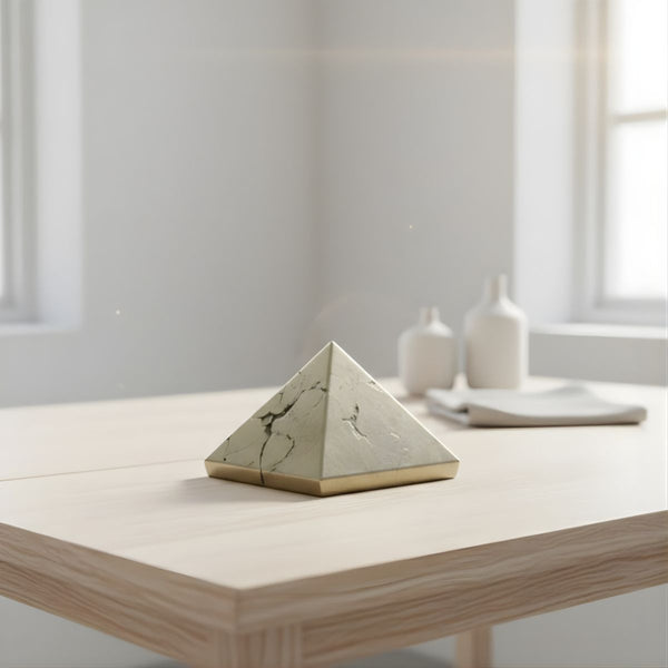 Pyrite Crystal Small Pyramid (30-50 Gm) -  Pyrite Crystal.