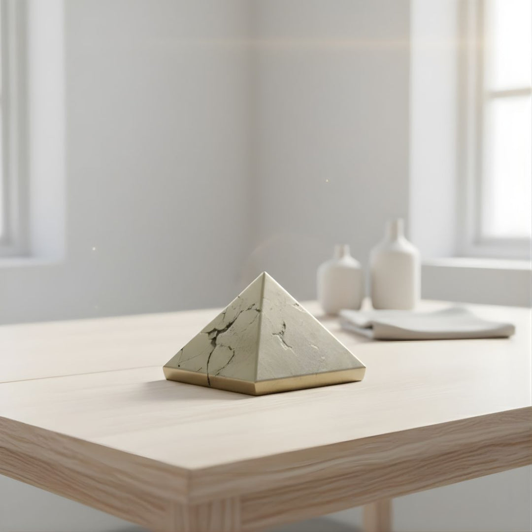 Pyrite Crystal Small Pyramid (30-50 Gm) -  Pyrite Crystal.