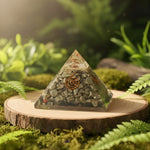 Load image into Gallery viewer, Pyrite Orgone Pyramid -  Pyrite Crystal.
