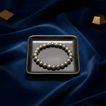 Load image into Gallery viewer, Pyrite Round Beads Bracelet