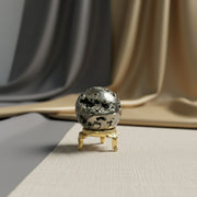 Pyrite Sparking Cluster Sphere Ball -  Pyrite Crystal.