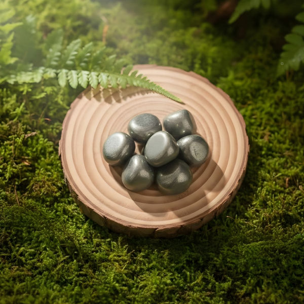 Pyrite Tumble Stones -  Pyrite Crystal.