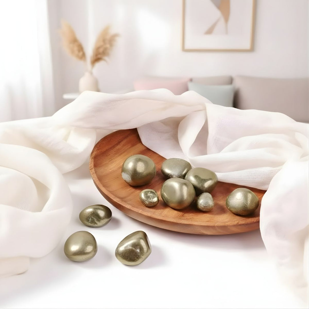 Pyrite Tumble Stones