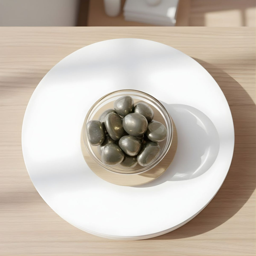 Pyrite Tumble Stones