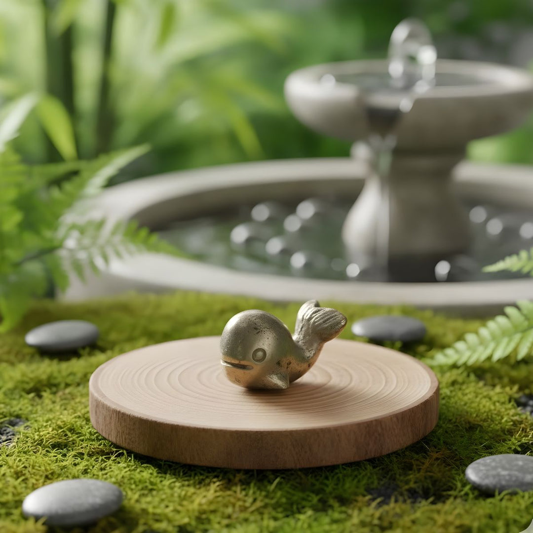Pyrite Whale -  Pyrite Crystal.