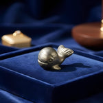 Load image into Gallery viewer, Pyrite Whale -  Pyrite Crystal.