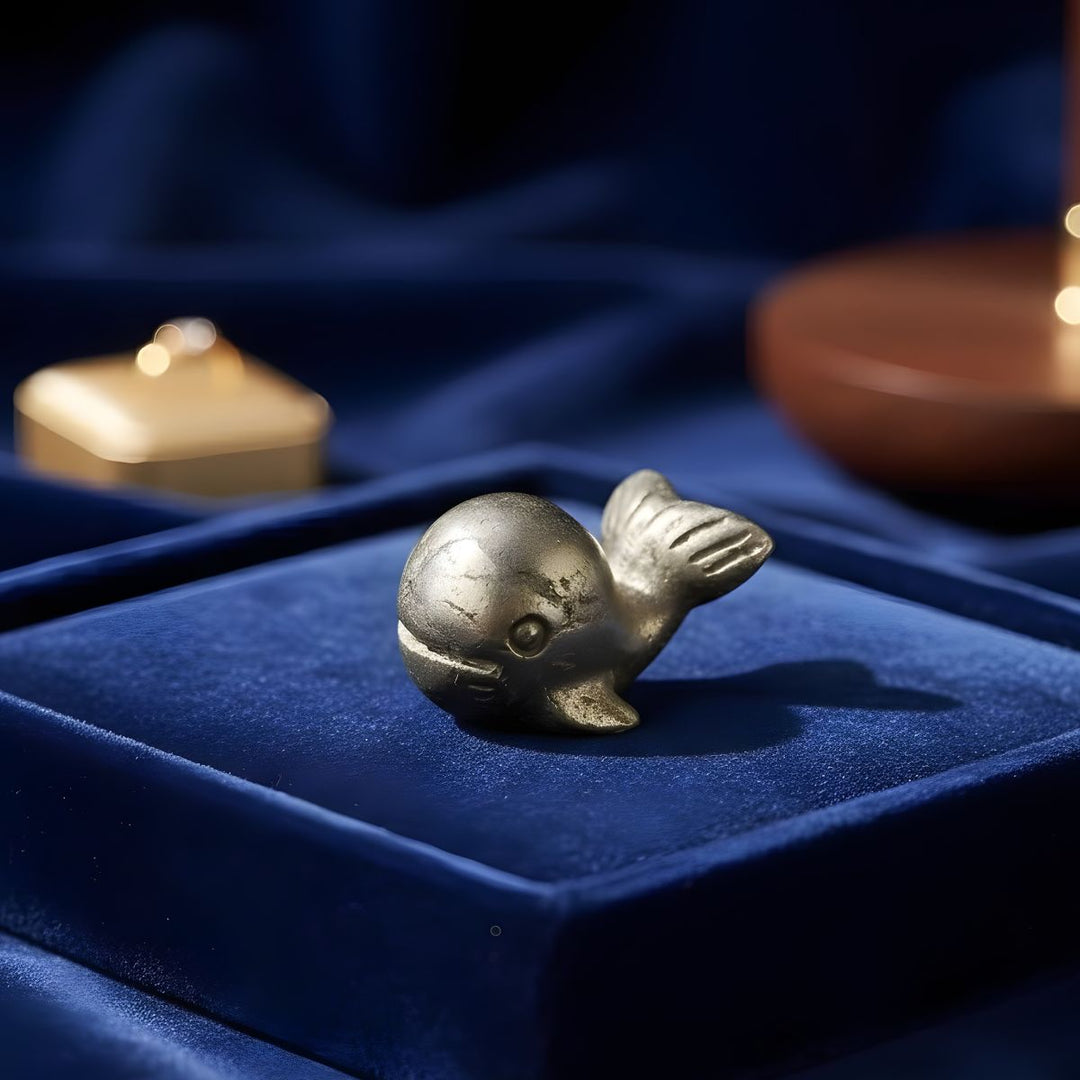 Pyrite Whale -  Pyrite Crystal.