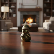 Pyrite Snowman -  Pyrite Crystal.