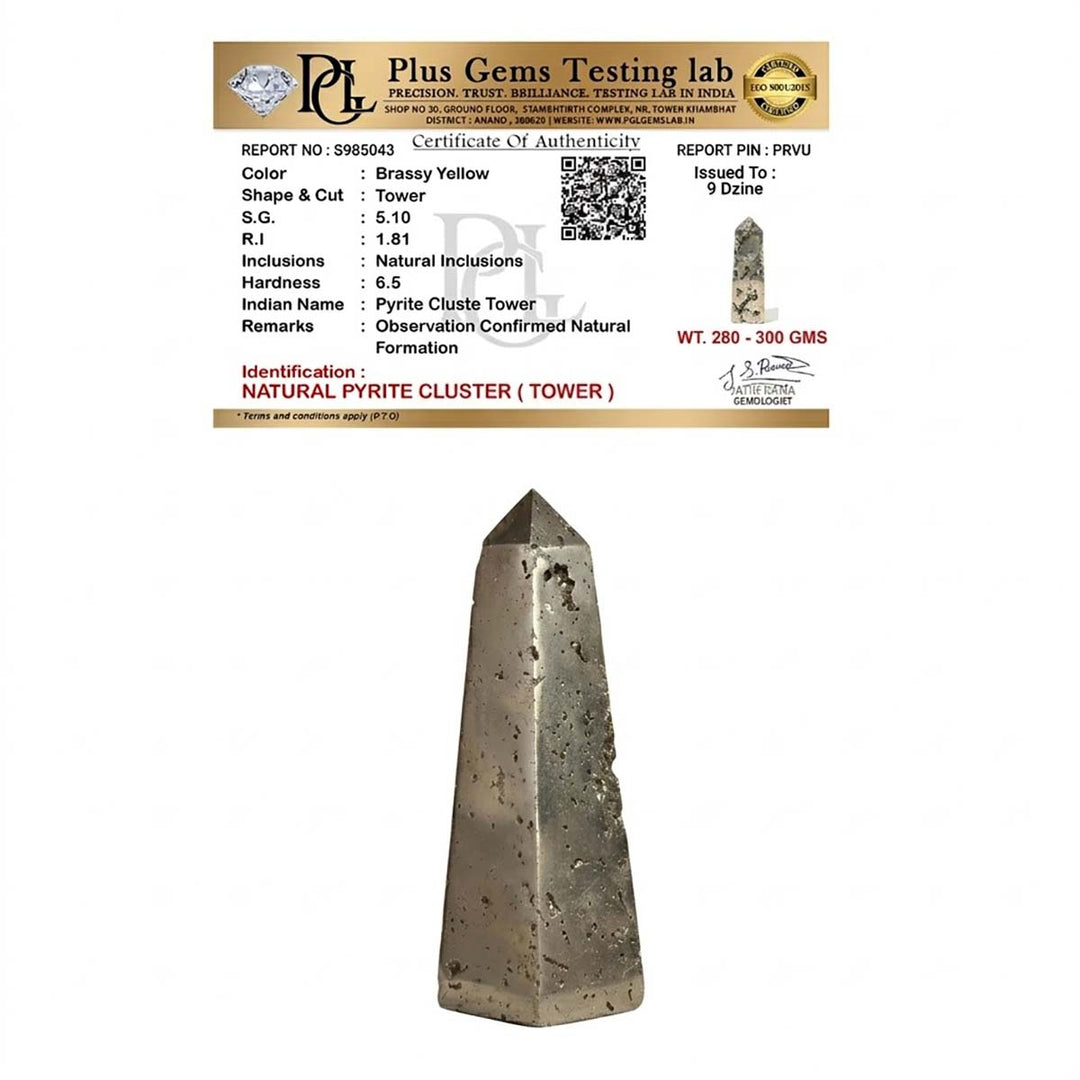 Pyrite Cluster Tower