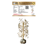 Load image into Gallery viewer, Pyrite Chips Tree With Raw Stone Root