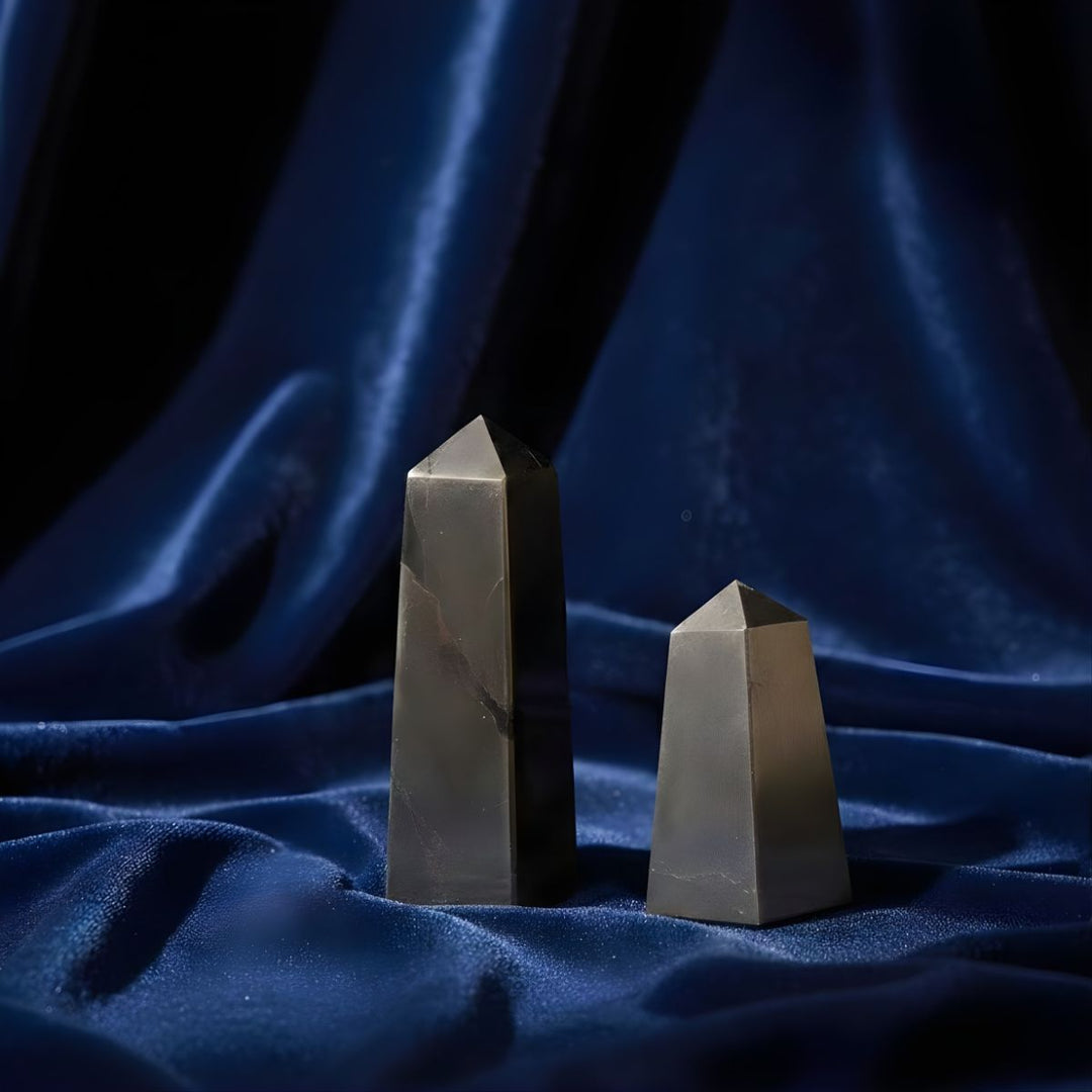 Pyrite Tower -  Pyrite Crystal.